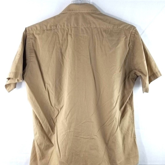 Members Only Men's Shirt Short Sleeve Button Up - Picture 2 of 5